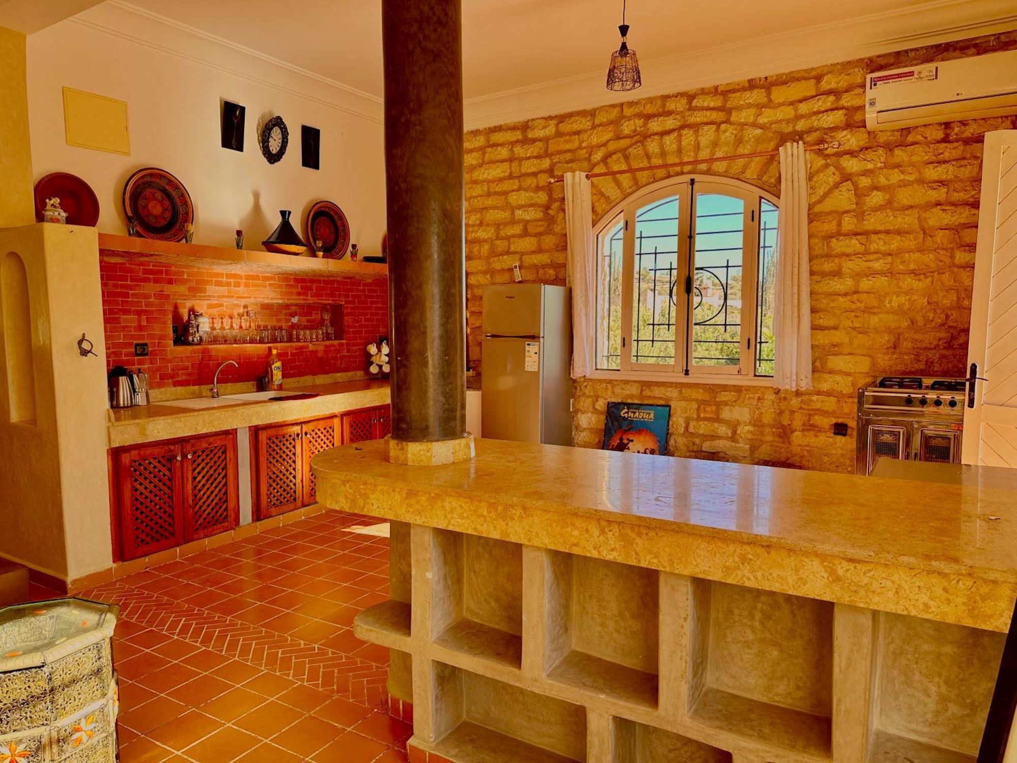 Quiet Oasis Luxury Stone Villa With Panoramic Views Near Эс-Сувейра Экстерьер фото
