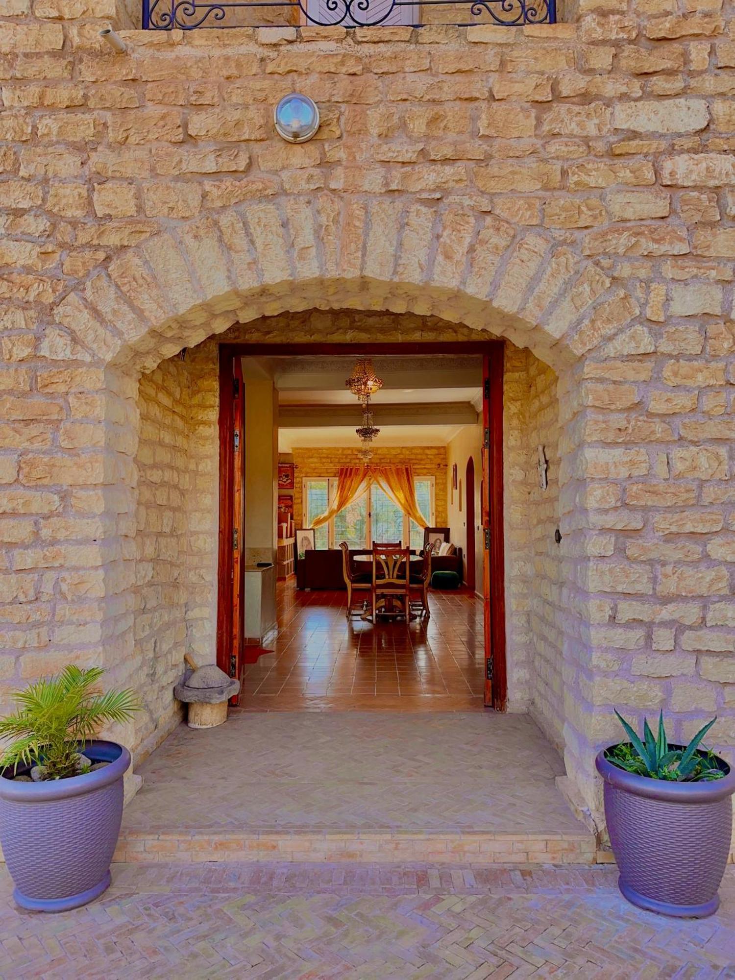 Quiet Oasis Luxury Stone Villa With Panoramic Views Near Эс-Сувейра Экстерьер фото