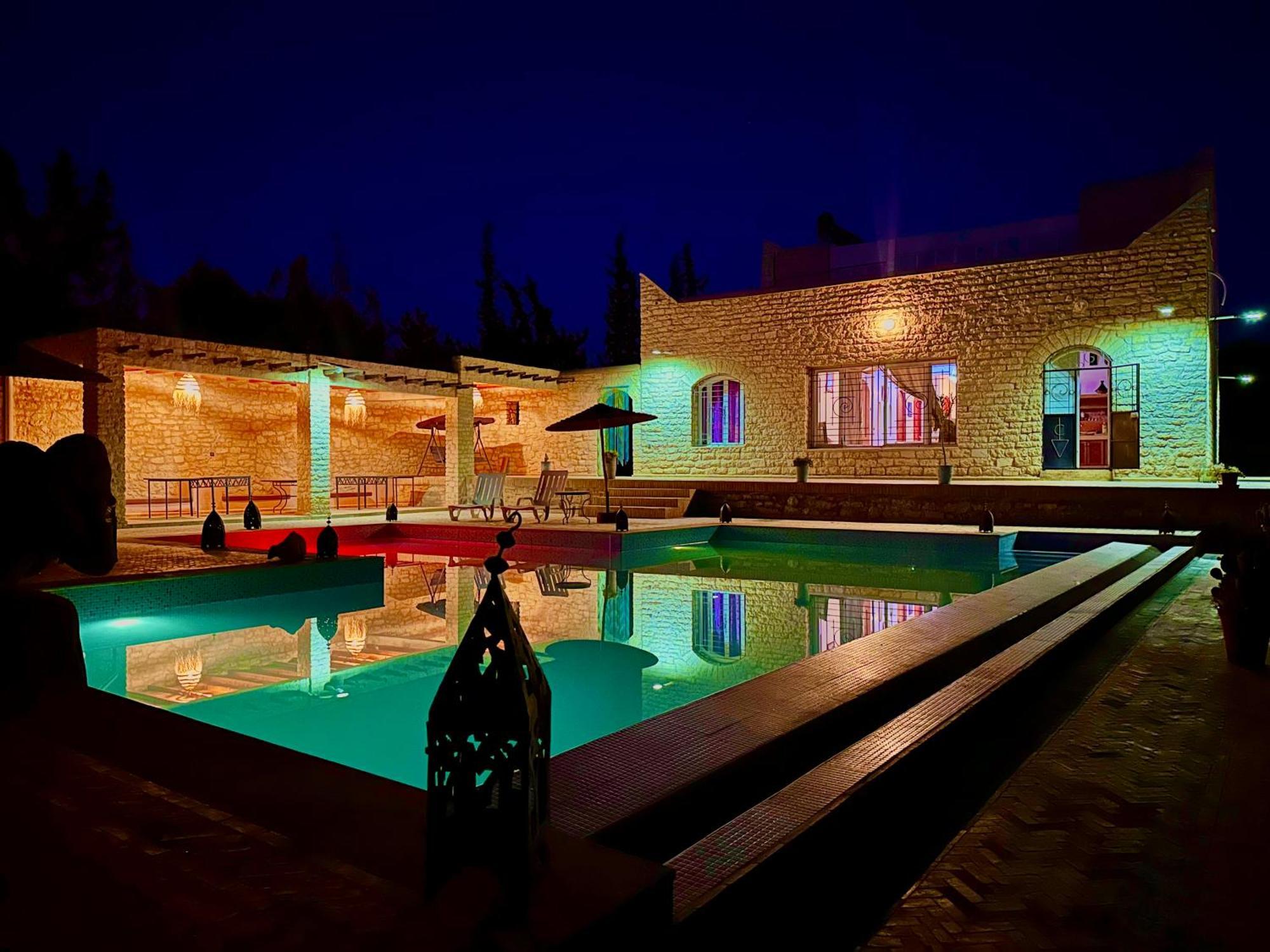 Quiet Oasis Luxury Stone Villa With Panoramic Views Near Эс-Сувейра Экстерьер фото