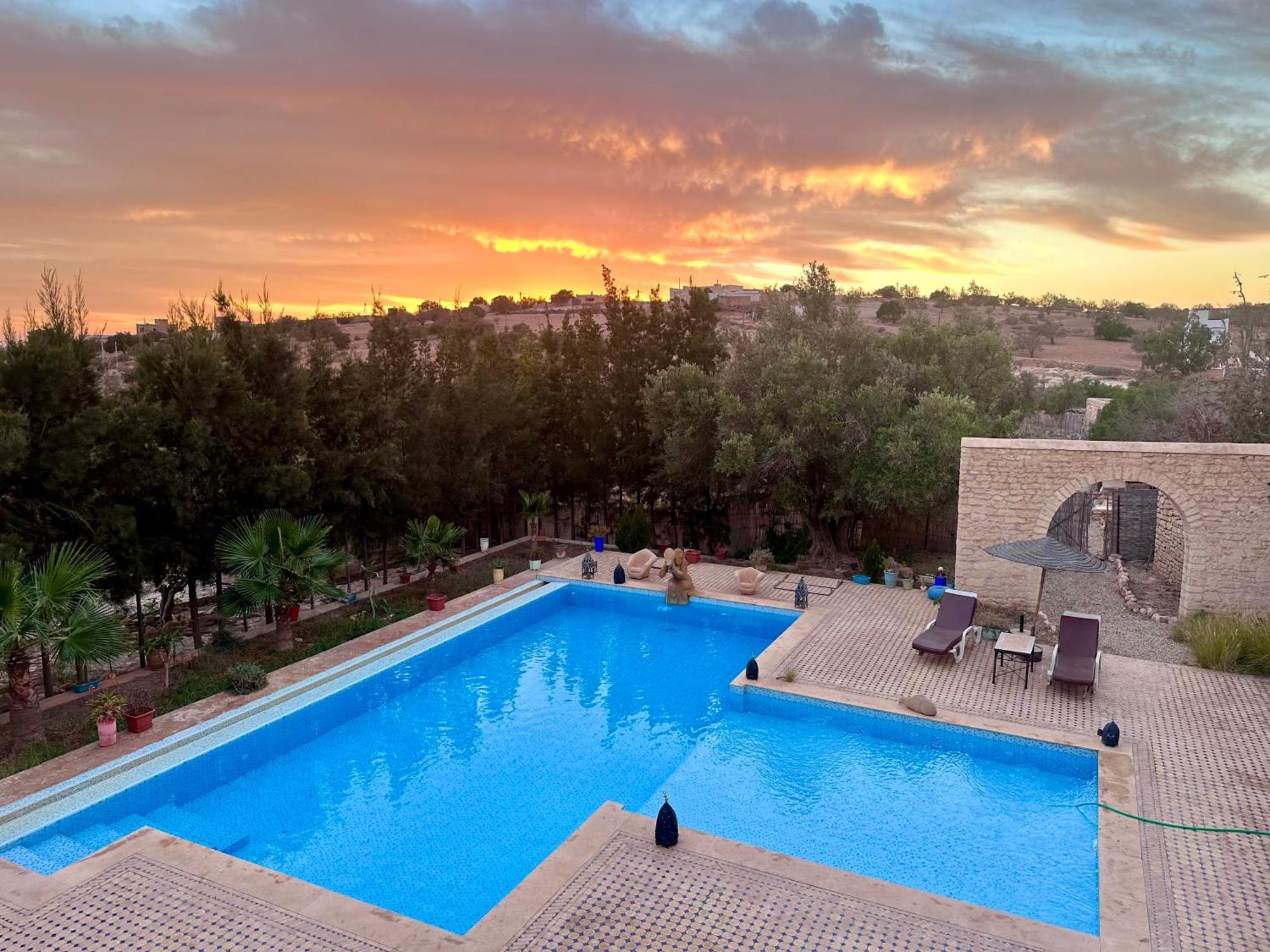 Quiet Oasis Luxury Stone Villa With Panoramic Views Near Эс-Сувейра Экстерьер фото